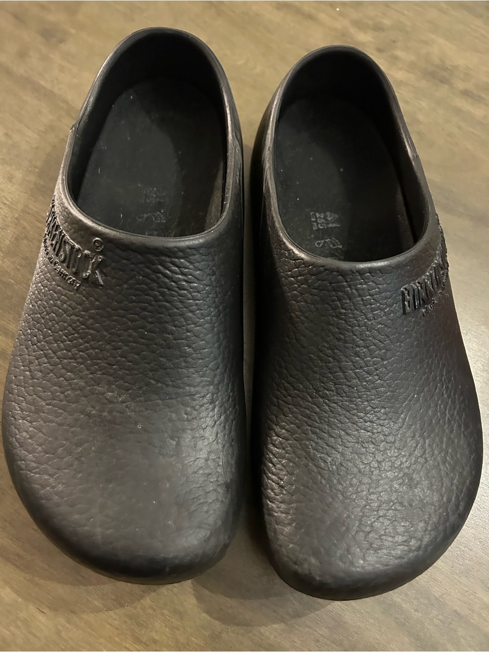 Birkenstock Black Slip-On Clogs